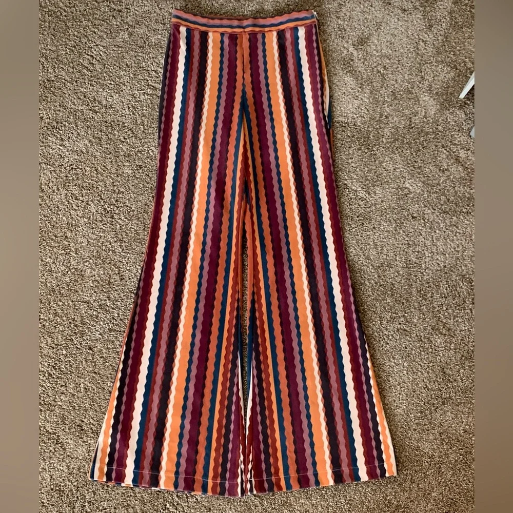 Wide leg flare pant - Picture 2 of 5